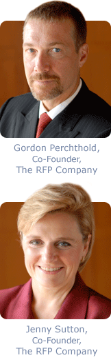 Gordon Perchtold and Jenny Sutton