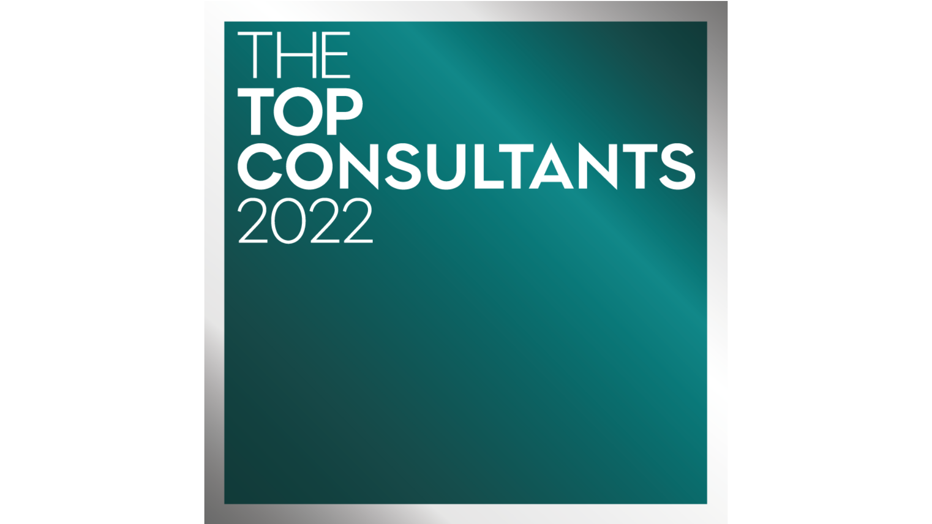 Meet The Top Consultants. Familiar Award. New Name.