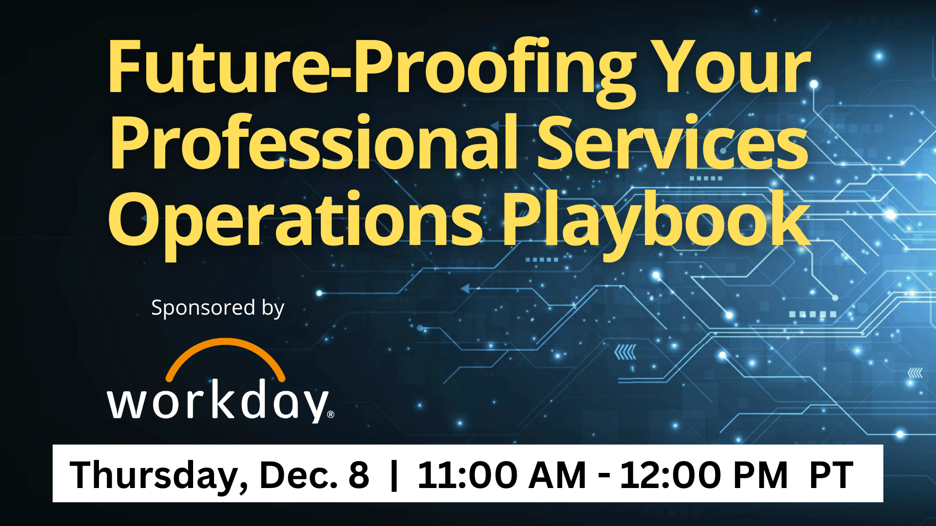 Webinar: Future-Proofing Your Professional Services Operations Playbook